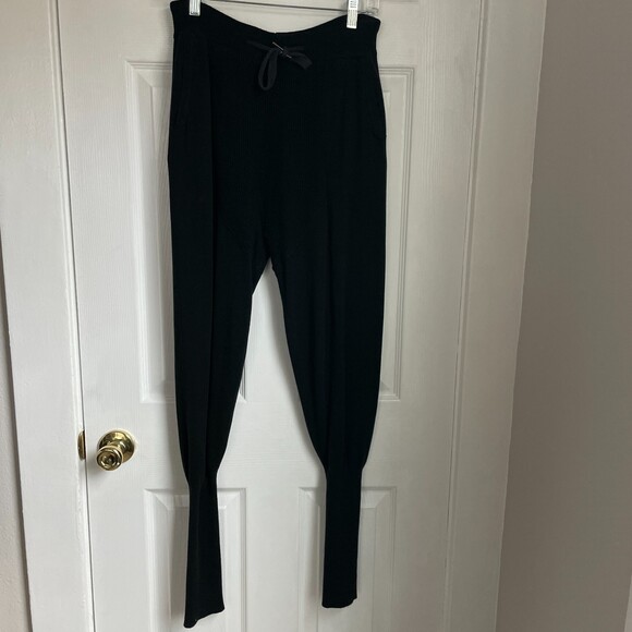 Standard Issue NYC black knit joggers - Picture 1 of 8